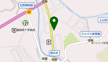 嘉麻警察署山田交番の地図画像