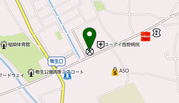 嘉麻警察署稲築交番の地図画像