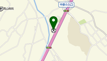 直方警察署中泉交番の地図画像