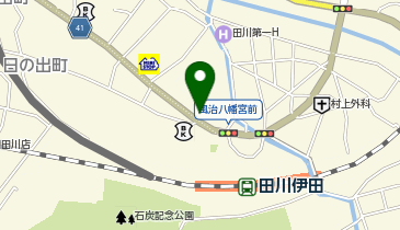 田川警察署魚町交番の地図画像