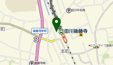 田川警察署後藤寺交番の地図画像