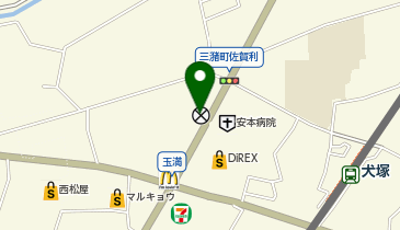 久留米警察署玉満交番の地図画像