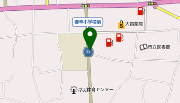 うきは警察署浮羽交番の地図画像