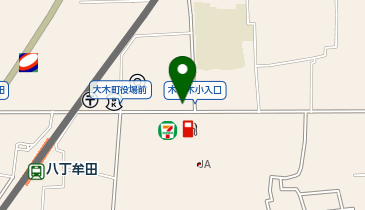 筑後警察署大木交番の地図画像