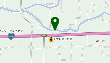 八女警察署福島交番の地図画像