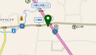 八女警察署広川交番の地図画像