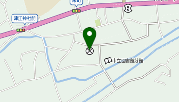 八女警察署黒木交番の地図画像