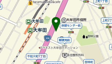 大牟田警察署駅前交番の地図画像