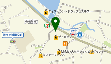 大牟田警察署勝立交番の地図画像