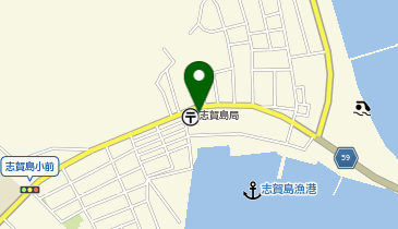 東警察署志賀島駐在所の地図画像