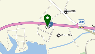 宗像警察署神湊駐在所の地図画像