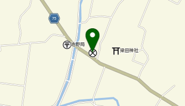 宗像警察署池田駐在所の地図画像