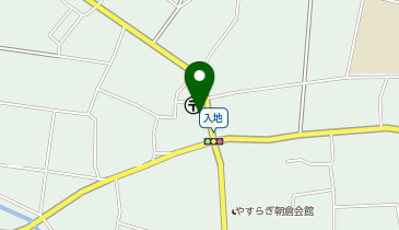 朝倉警察署入地駐在所の地図画像