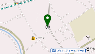 直方警察署若宮駐在所の地図画像