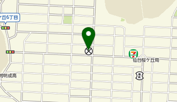 仙台北警察署桜ヶ丘駐在所の地図画像