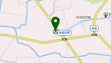 筑後警察署水田駐在所の地図画像