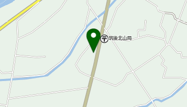 八女警察署北山駐在所の地図画像