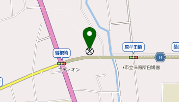 鳥栖警察署曽根崎交番の地図画像