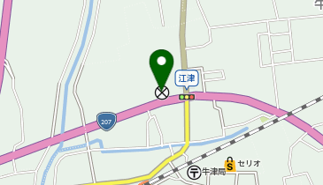 小城警察署牛津交番の地図画像