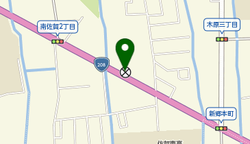 佐賀南警察署北川副警察官駐在所の地図画像