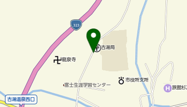 佐賀北警察署古湯警察官駐在所の地図画像