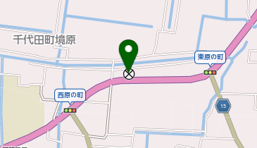 神埼警察署原の町警察官駐在所の地図画像