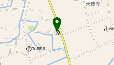 鳥栖警察署持丸警察官駐在所の地図画像