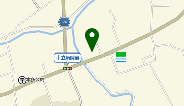 小城警察署多久警察官駐在所の地図画像