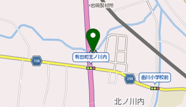 伊万里警察署曲川警察官駐在所の地図画像