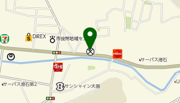 浦上警察署滑石交番の地図画像