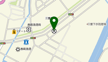 時津警察署長崎漁港交番の地図画像