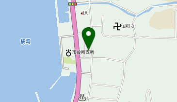 雲仙警察署小浜交番の地図画像