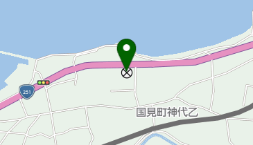 雲仙警察署雲仙北交番の地図画像