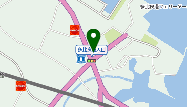 雲仙警察署多比良交番の地図画像