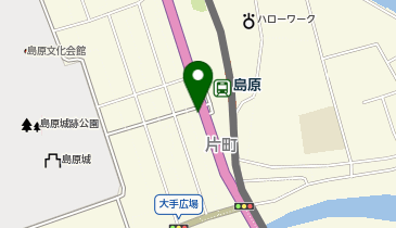 島原警察署島原駅前交番の地図画像