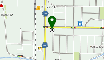 早岐警察署広田交番の地図画像