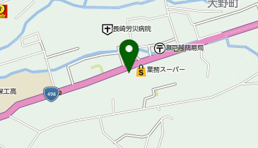 佐世保警察署大野交番の地図画像