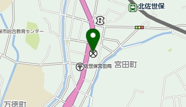 佐世保警察署宮田交番の地図画像