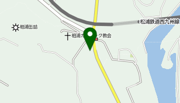 相浦警察署大潟交番の地図画像