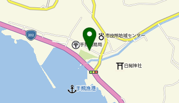 浦上警察署手熊町駐在所の地図画像