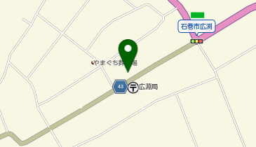 石巻警察署河南駐在所の地図画像