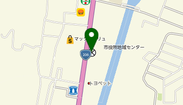 時津警察署村松駐在所の地図画像