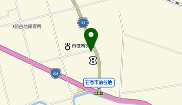 石巻警察署前谷地駐在所の地図画像