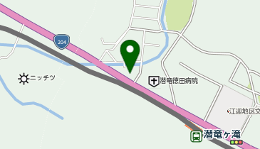 江迎警察署潜龍駐在所の地図画像