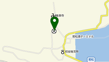 新上五島警察署若松駐在所の地図画像