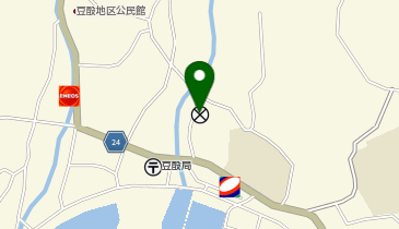 対馬南警察署豆酘駐在所の地図画像