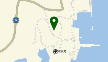 対馬南警察署浅藻駐在所の地図画像