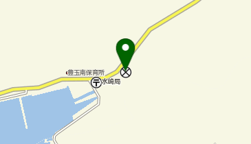対馬南警察署水崎駐在所の地図画像