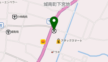熊本南警察署城南交番の地図画像
