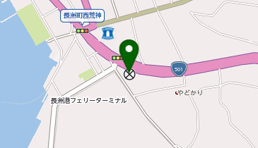 荒尾警察署長洲交番の地図画像